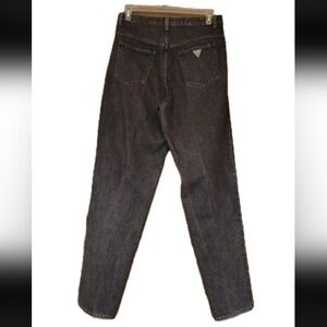 Vintage Guess American Tradition 38075-30 Brown Denim Jeans Men's 34x34 USA Made